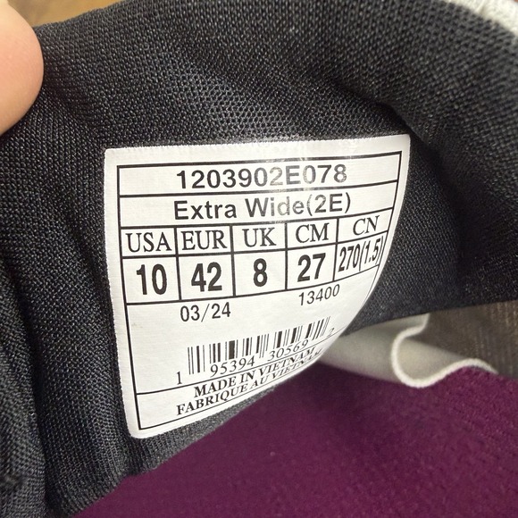 Brooks Ariel GTS 23 Running Shoes Women's Size 10 2E Extra Wide Grey - Picture 7 of 8